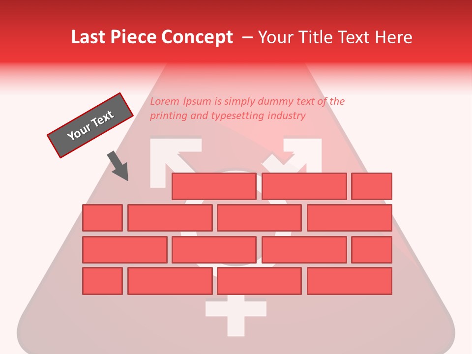 Concept Accident Female PowerPoint Template