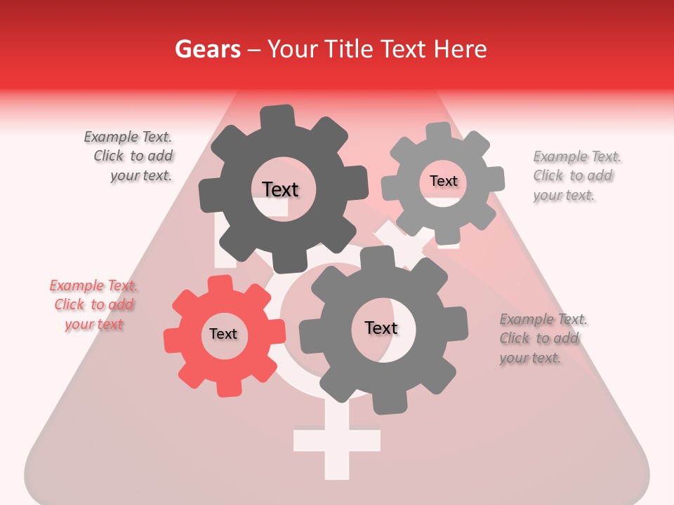 Concept Accident Female PowerPoint Template