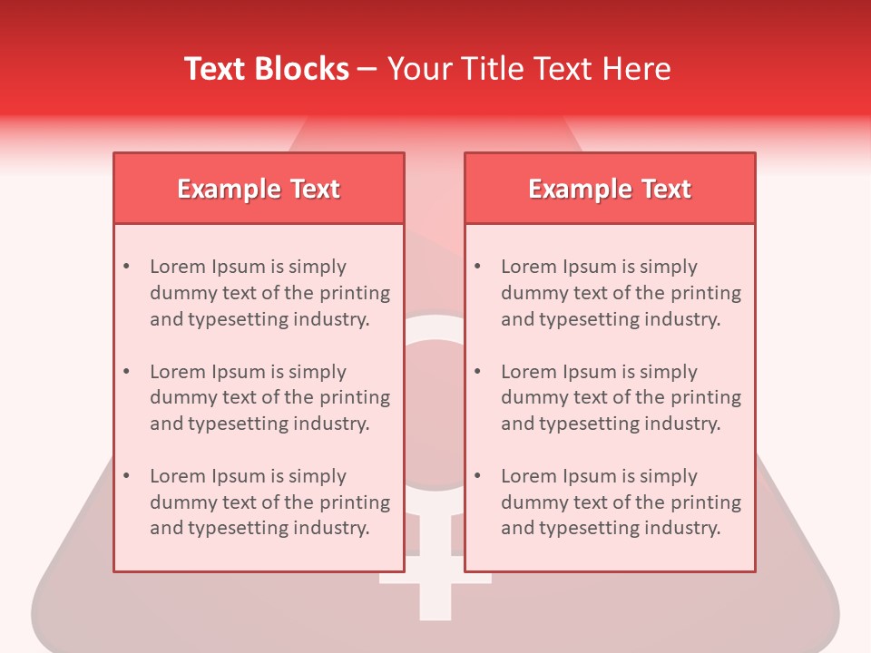 Concept Accident Female PowerPoint Template