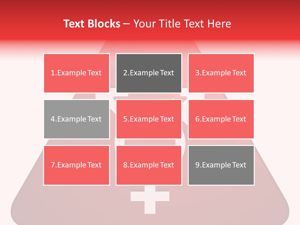 Concept Accident Female PowerPoint Template