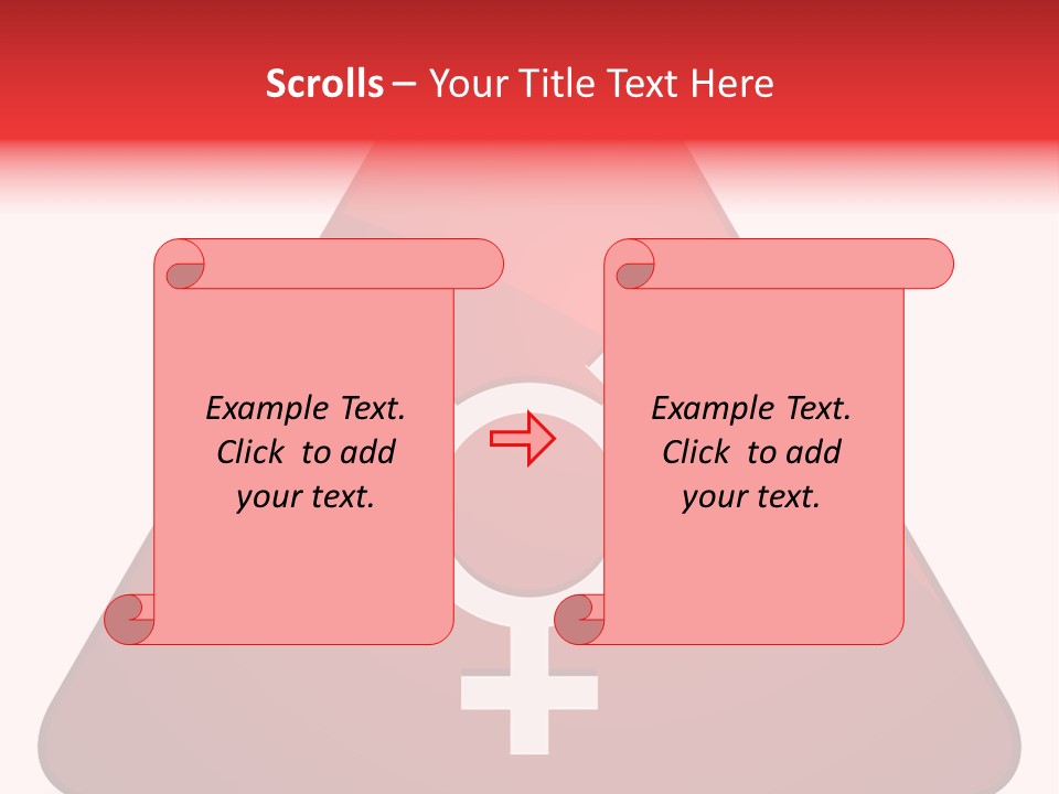 Concept Accident Female PowerPoint Template