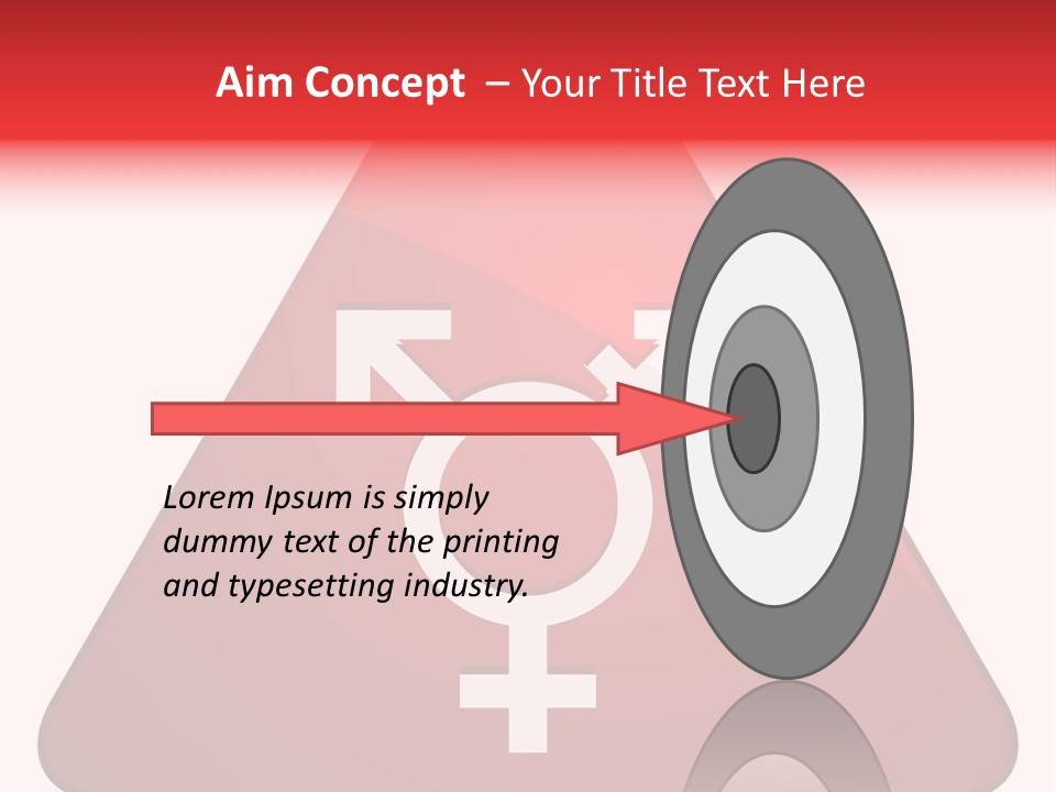 Concept Accident Female PowerPoint Template