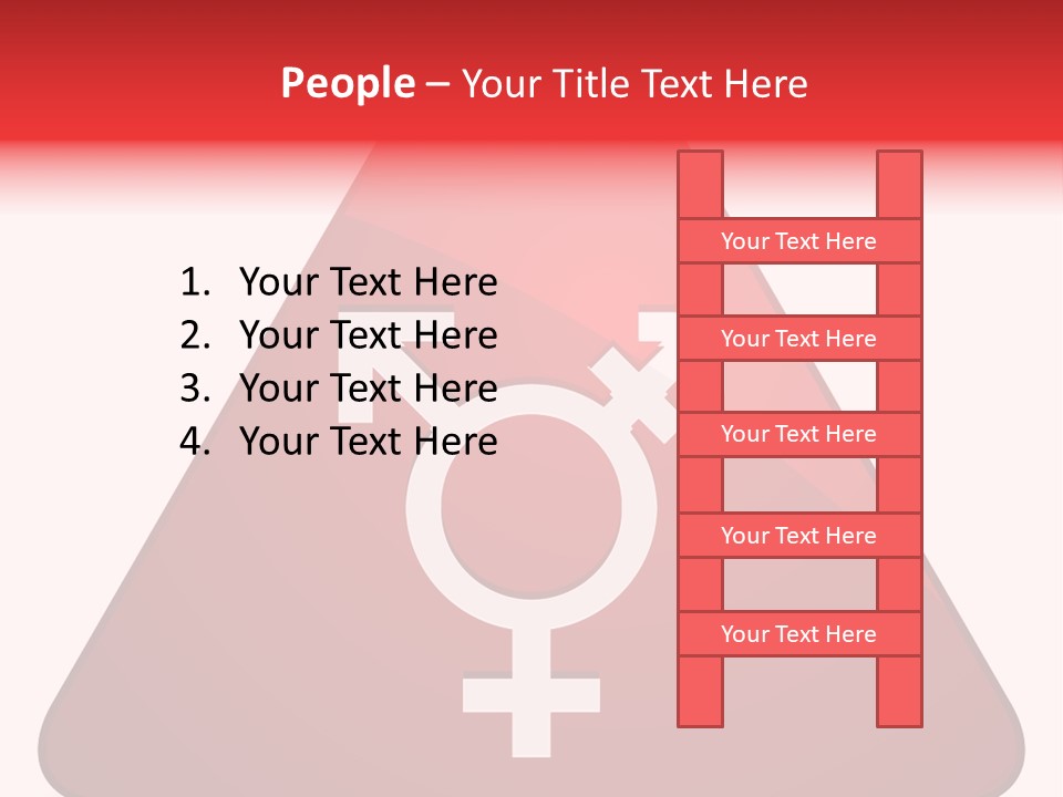 Concept Accident Female PowerPoint Template