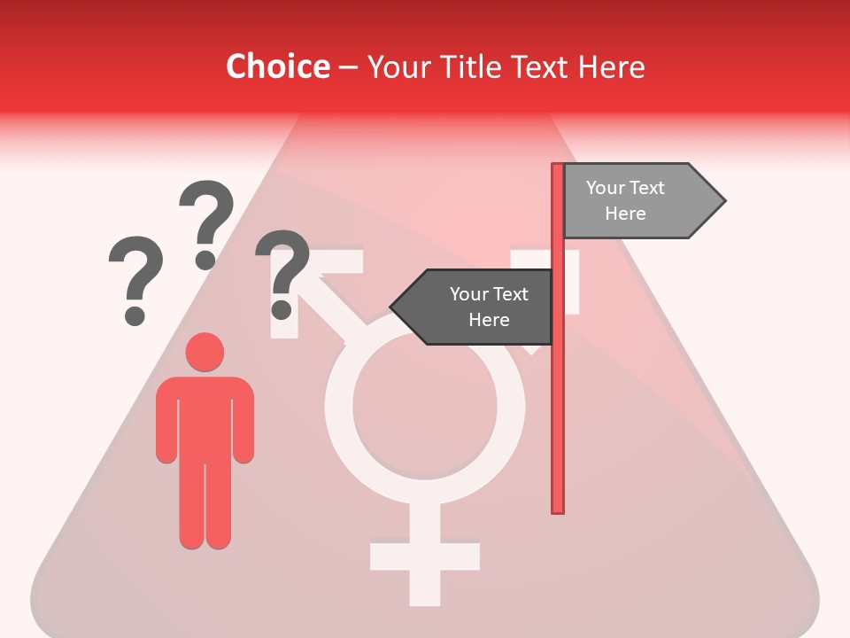 Concept Accident Female PowerPoint Template