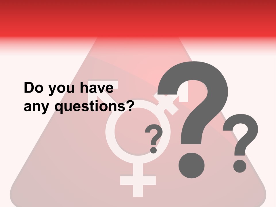 Concept Accident Female PowerPoint Template