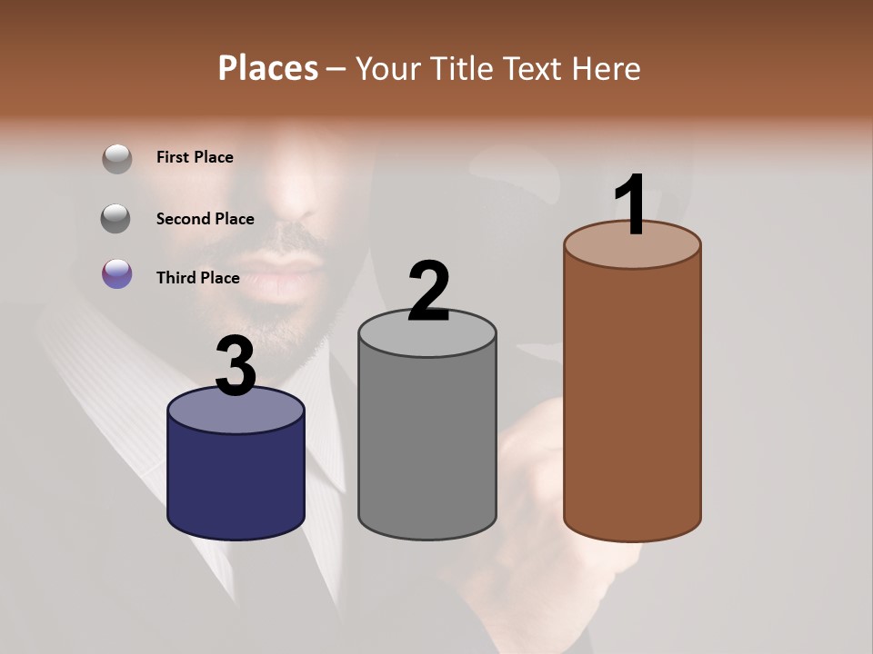 Businessman Confidential Industrial PowerPoint Template