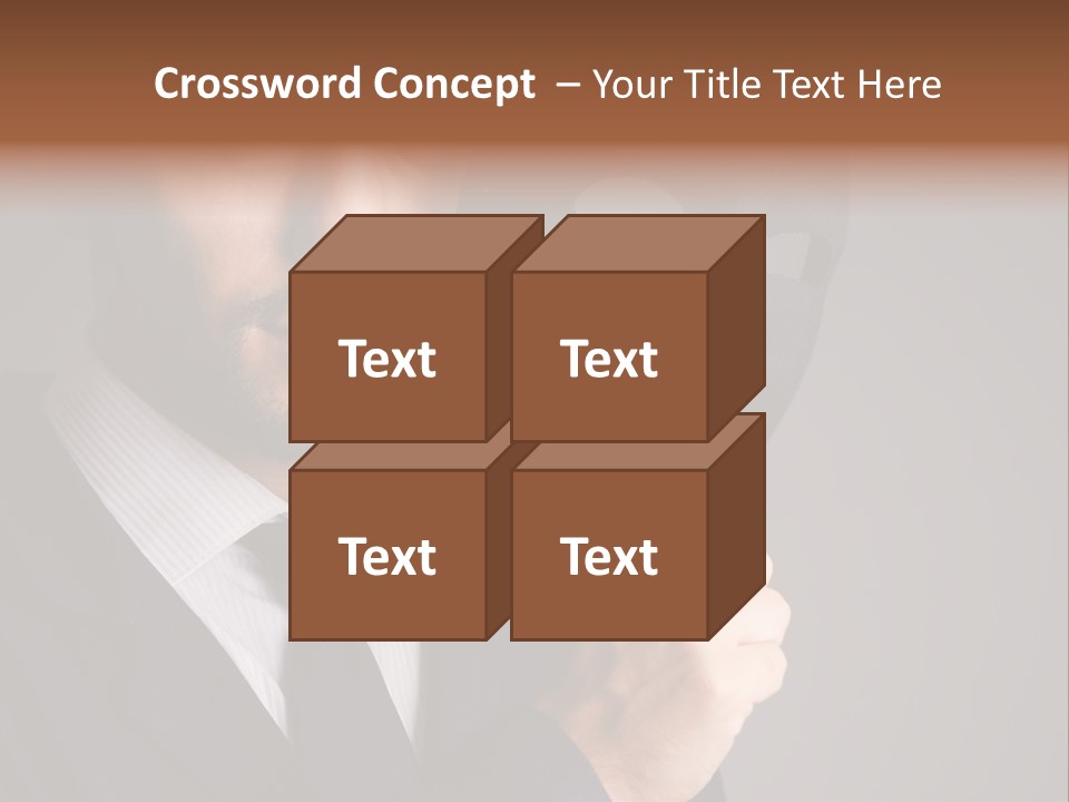 Businessman Confidential Industrial PowerPoint Template