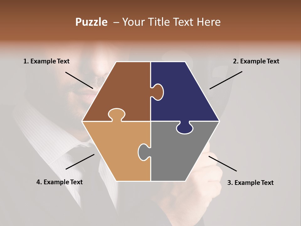 Businessman Confidential Industrial PowerPoint Template