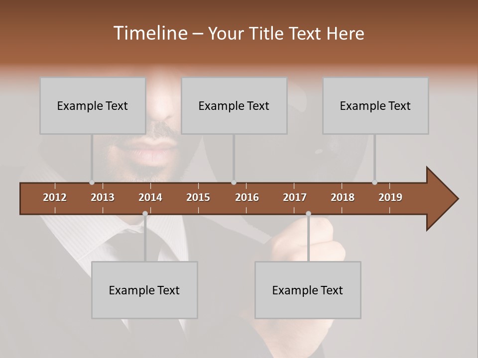 Businessman Confidential Industrial PowerPoint Template