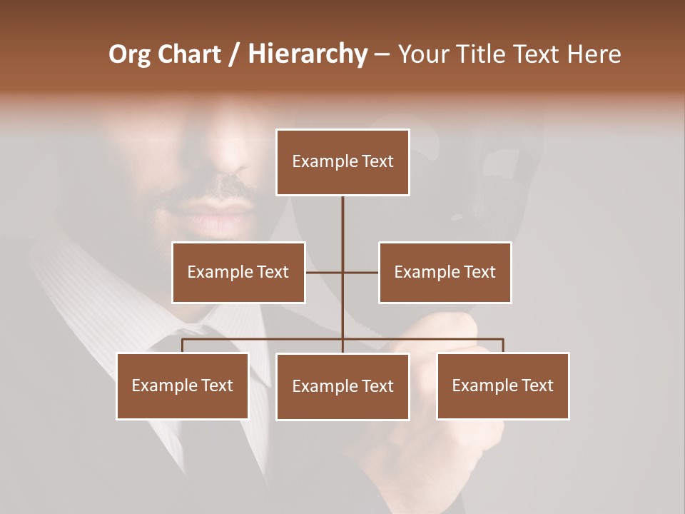 Businessman Confidential Industrial PowerPoint Template
