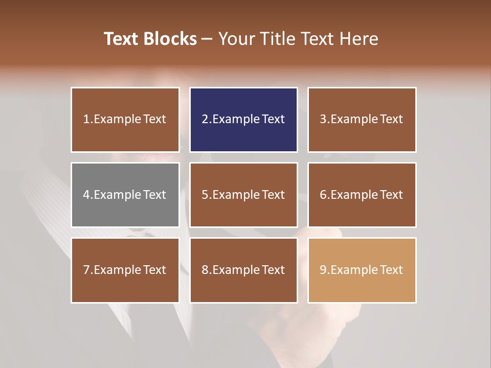 Businessman Confidential Industrial PowerPoint Template