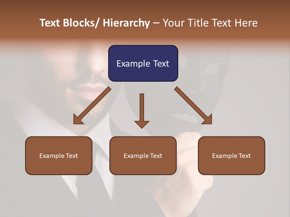 Businessman Confidential Industrial PowerPoint Template