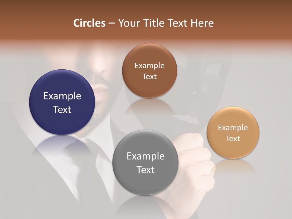 Businessman Confidential Industrial PowerPoint Template