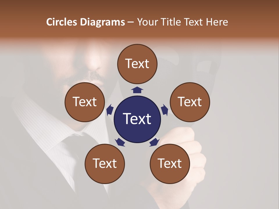 Businessman Confidential Industrial PowerPoint Template