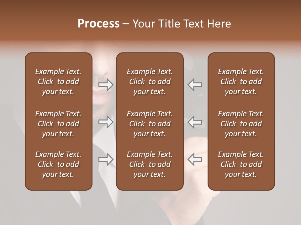 Businessman Confidential Industrial PowerPoint Template