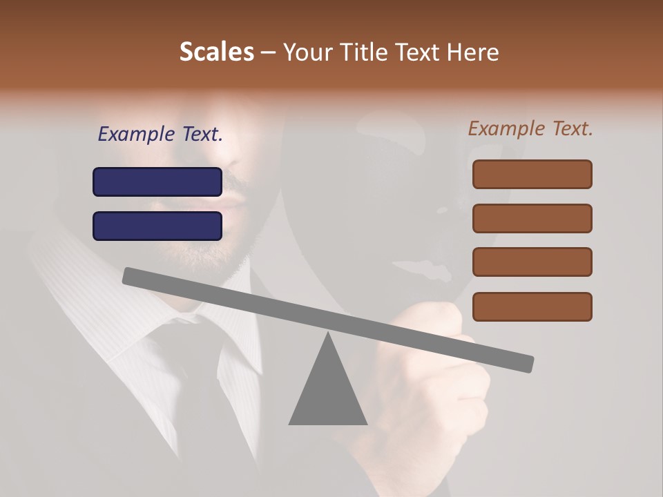 Businessman Confidential Industrial PowerPoint Template