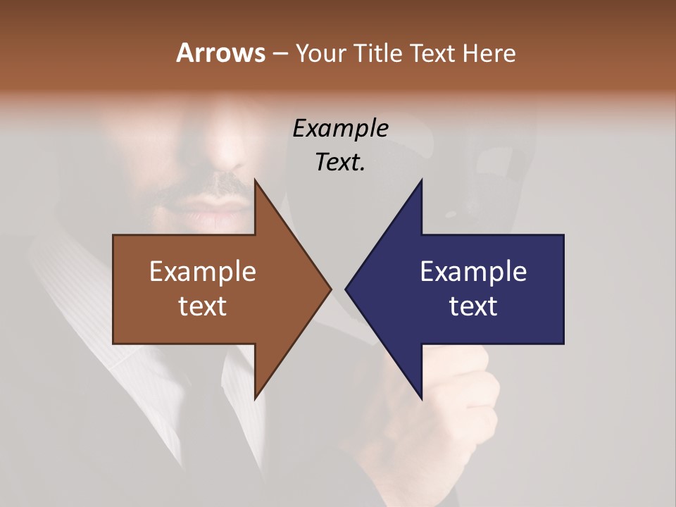 Businessman Confidential Industrial PowerPoint Template