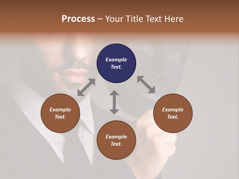 Businessman Confidential Industrial PowerPoint Template