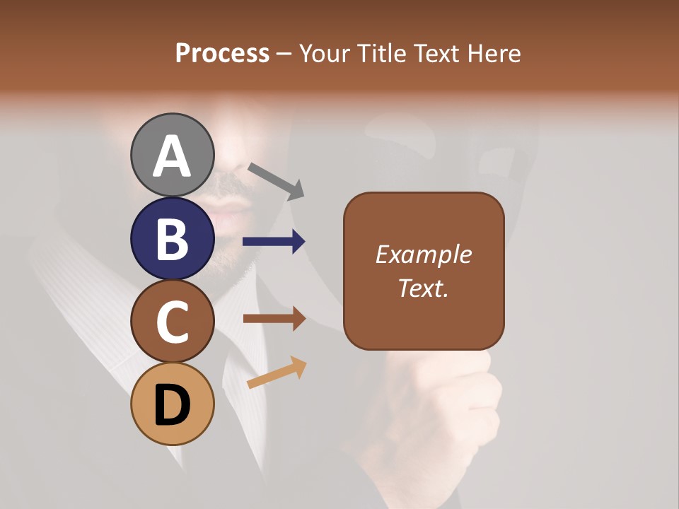 Businessman Confidential Industrial PowerPoint Template