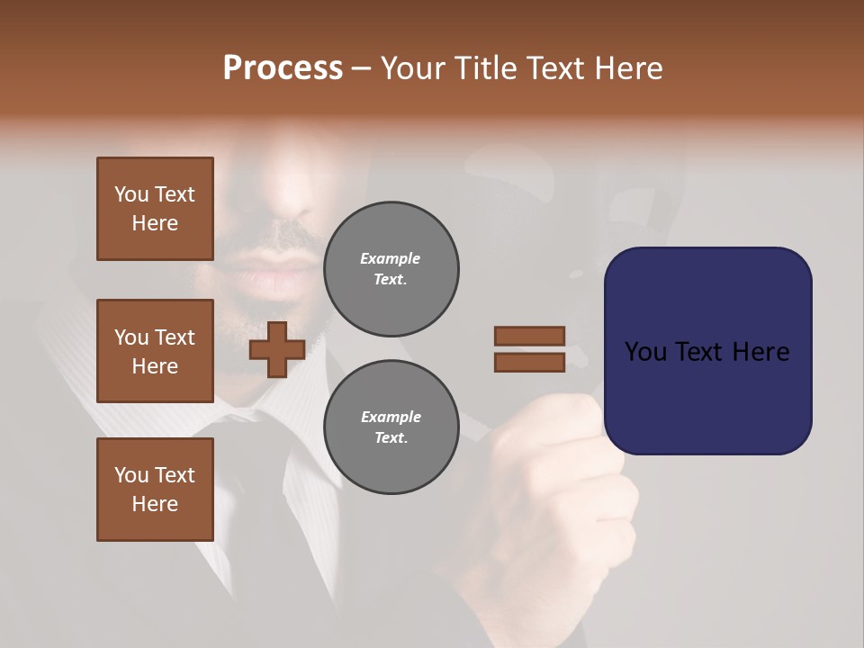 Businessman Confidential Industrial PowerPoint Template