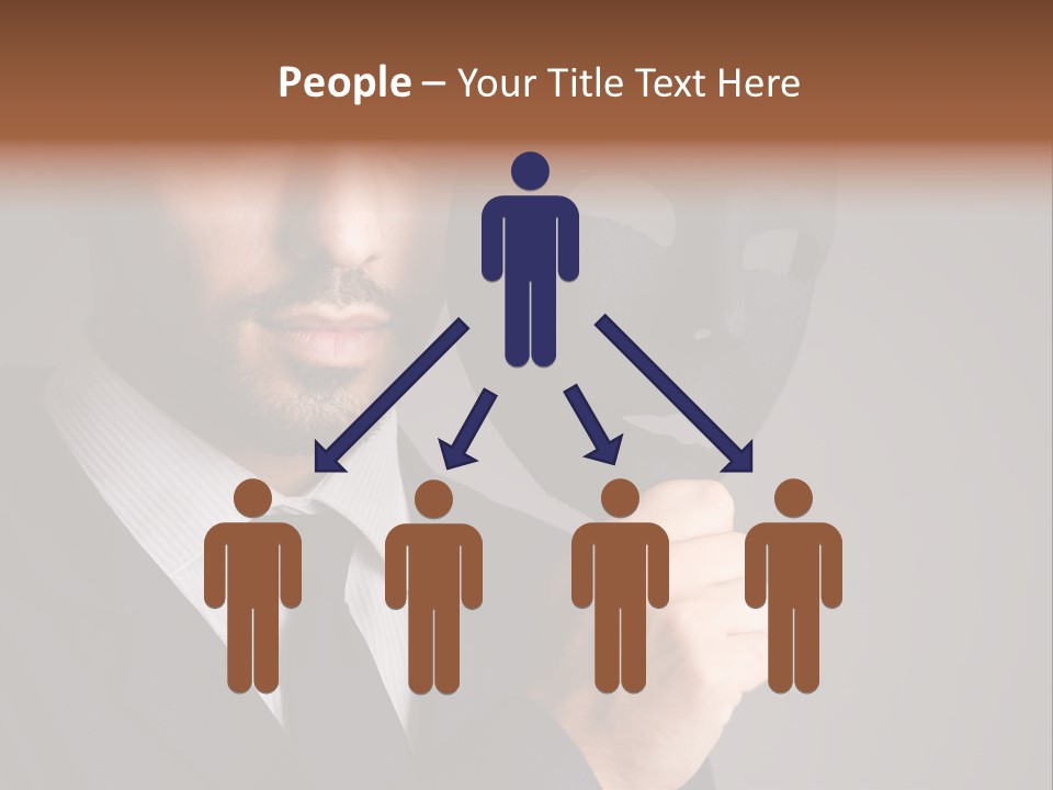 Businessman Confidential Industrial PowerPoint Template