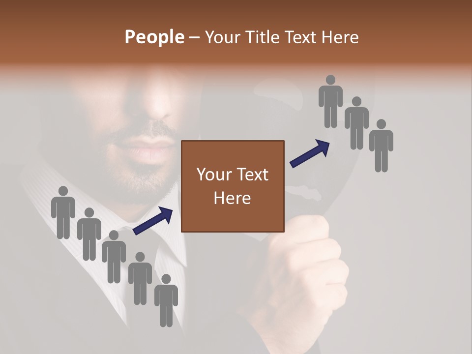 Businessman Confidential Industrial PowerPoint Template