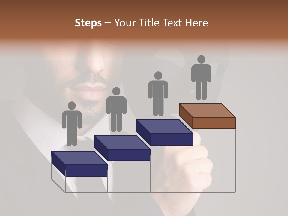 Businessman Confidential Industrial PowerPoint Template