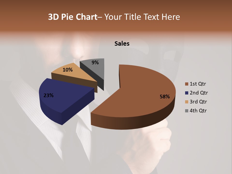 Businessman Confidential Industrial PowerPoint Template