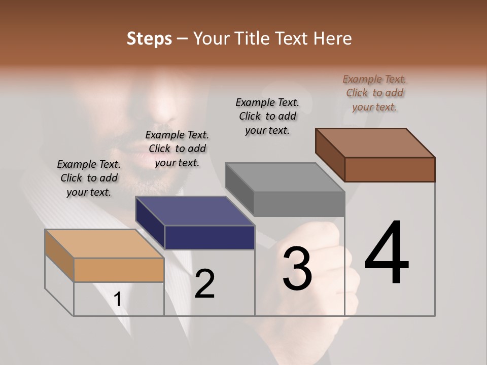 Businessman Confidential Industrial PowerPoint Template