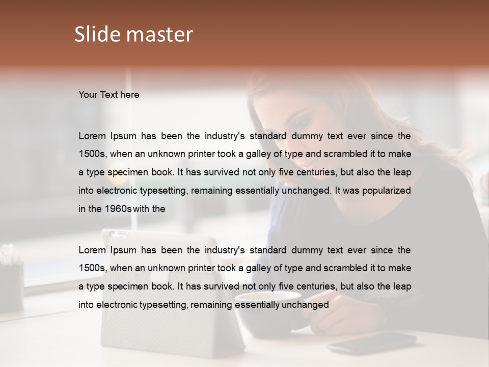 Person One Candid PowerPoint Template