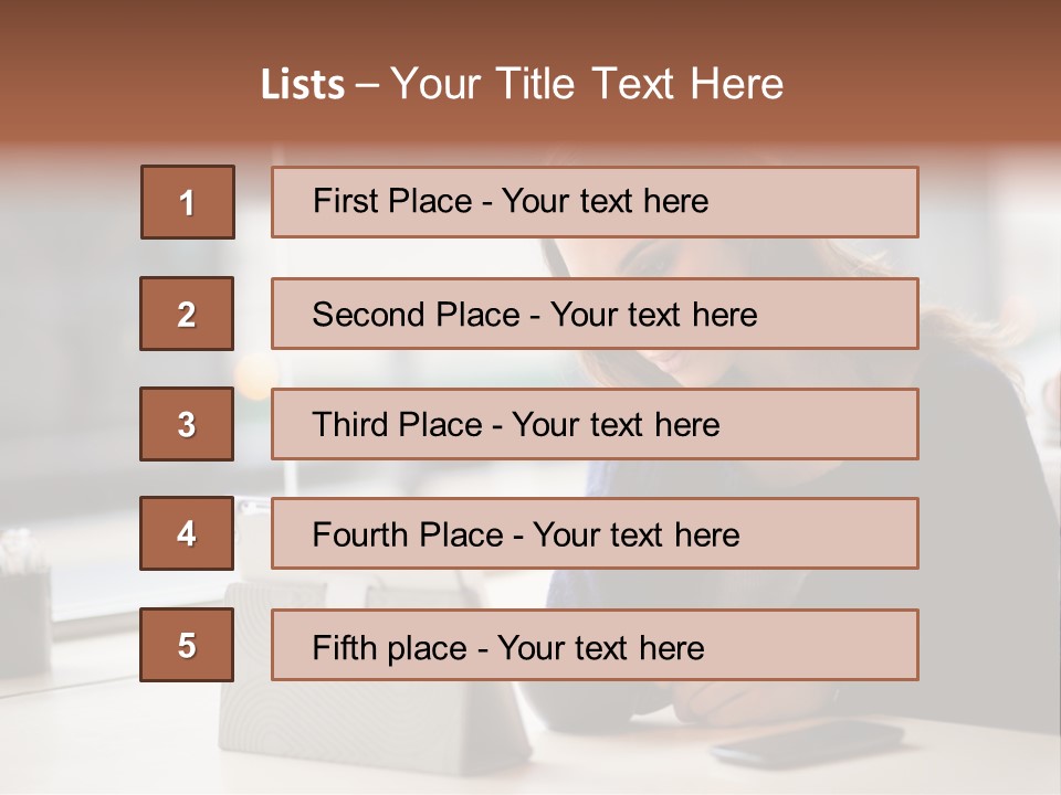 Person One Candid PowerPoint Template