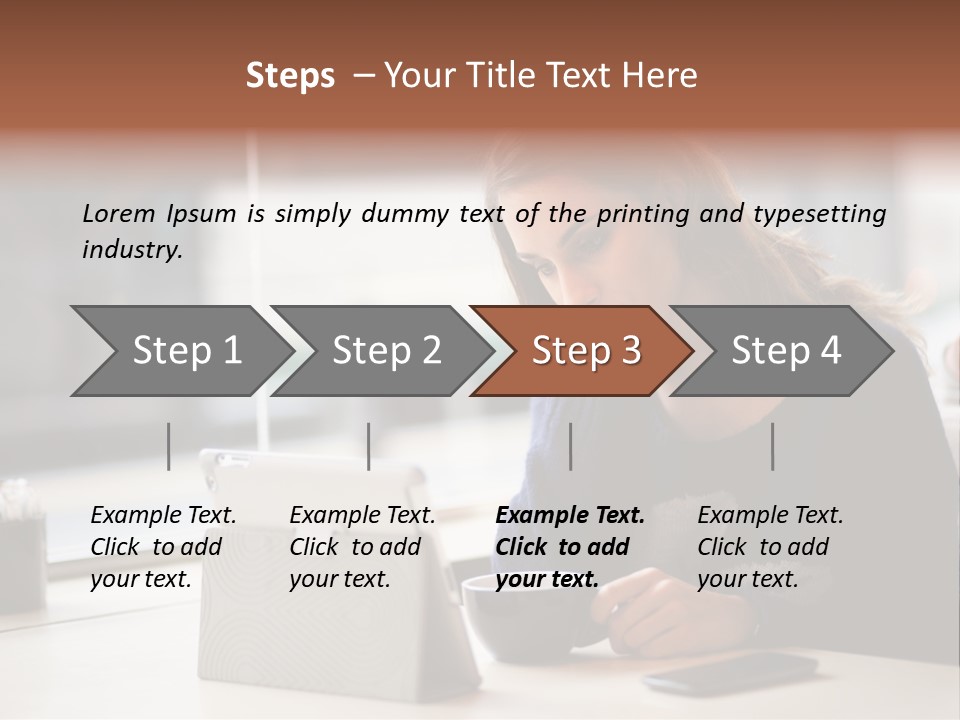 Person One Candid PowerPoint Template