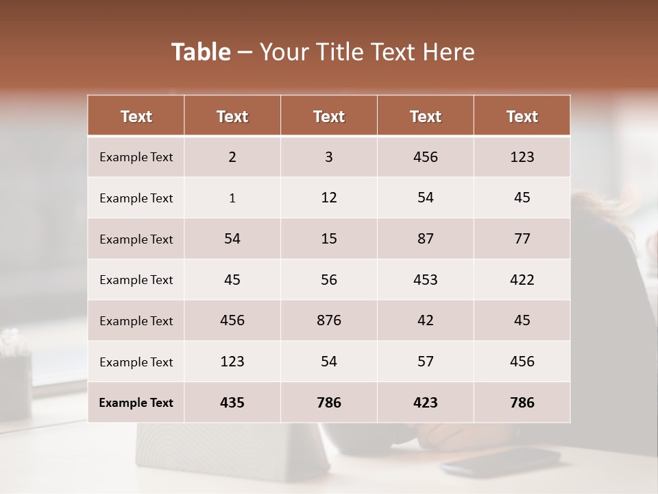 Person One Candid PowerPoint Template