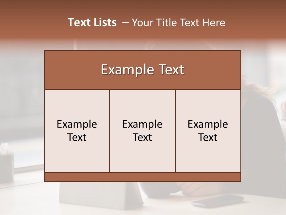 Person One Candid PowerPoint Template