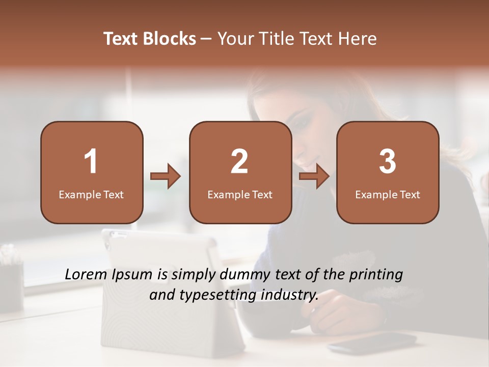 Person One Candid PowerPoint Template
