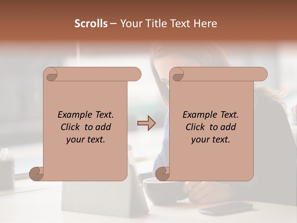Person One Candid PowerPoint Template