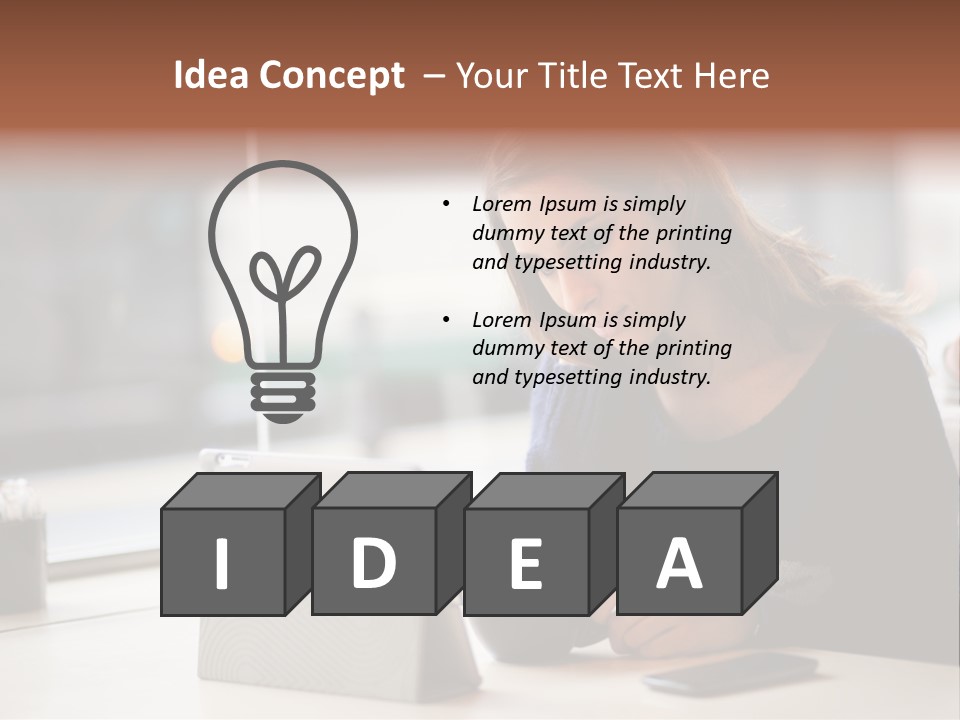 Person One Candid PowerPoint Template