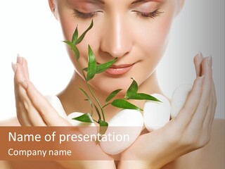 Small Nature Floral PowerPoint Template