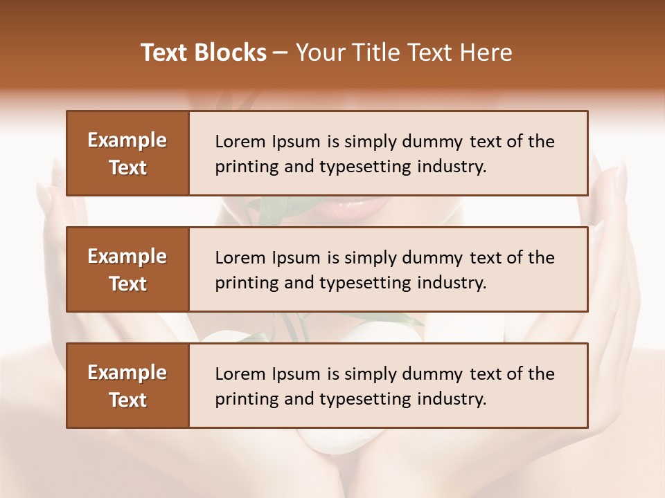 Small Nature Floral PowerPoint Template