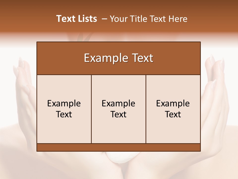 Small Nature Floral PowerPoint Template
