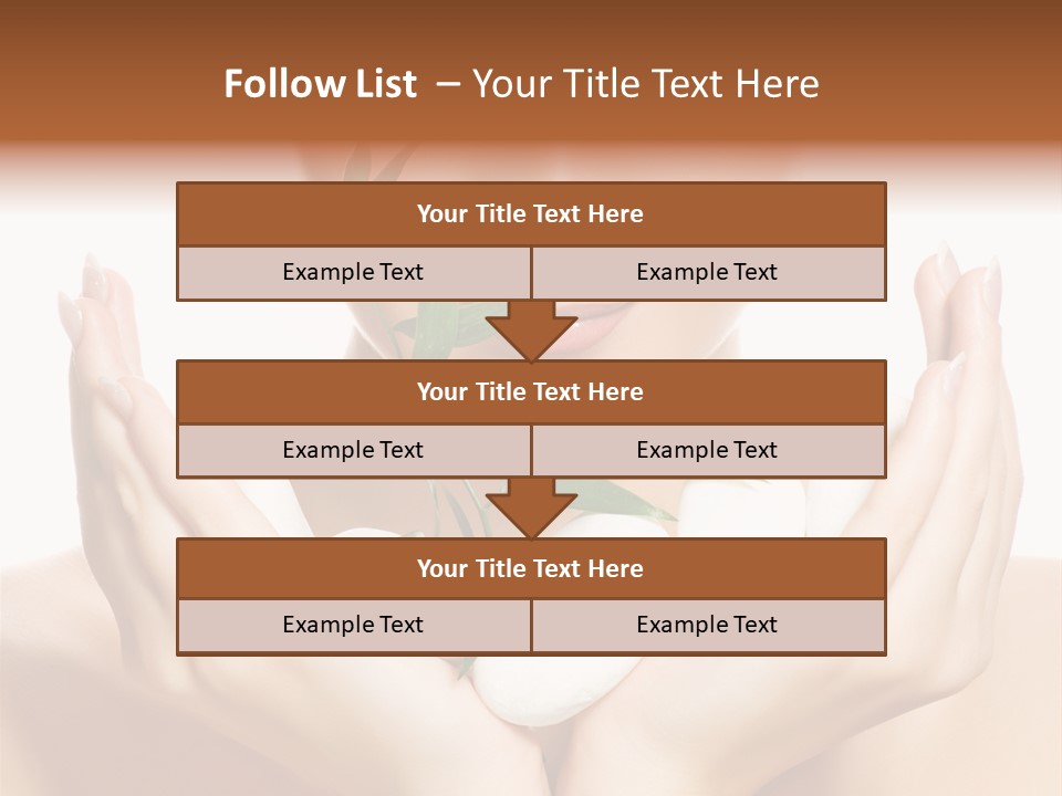 Small Nature Floral PowerPoint Template