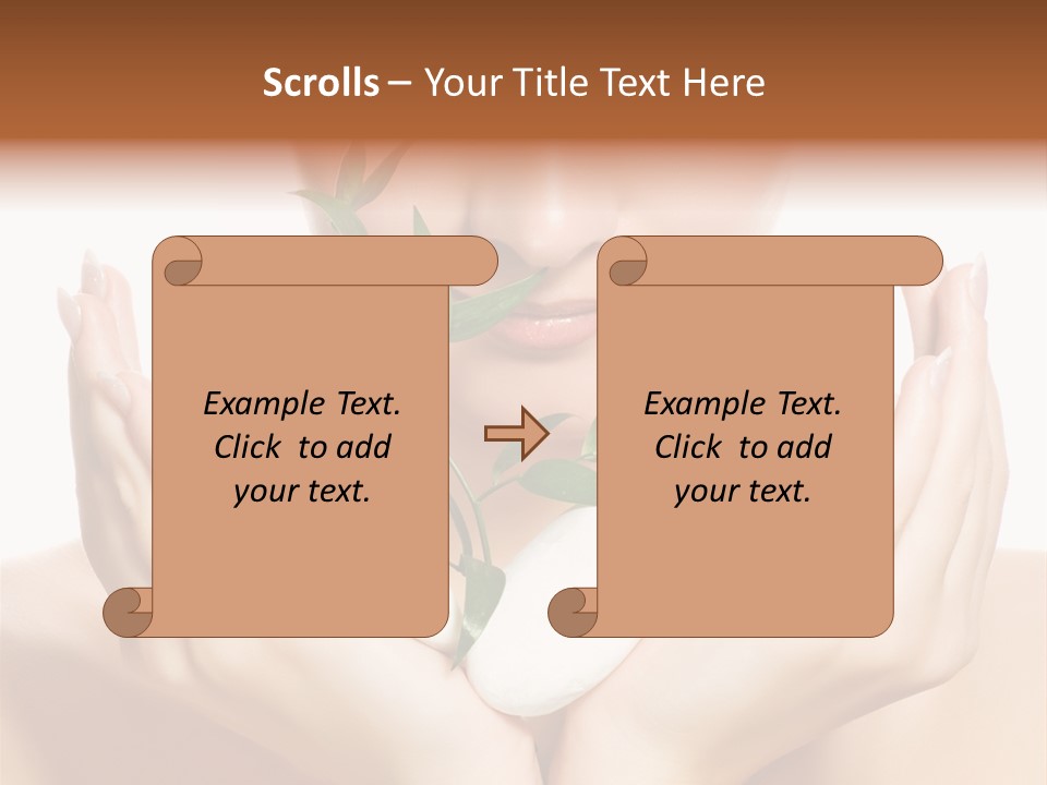 Small Nature Floral PowerPoint Template