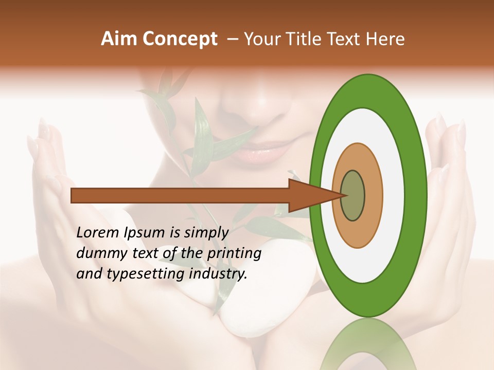 Small Nature Floral PowerPoint Template