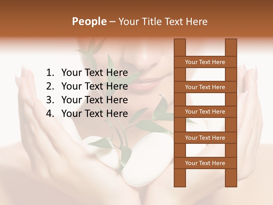 Small Nature Floral PowerPoint Template