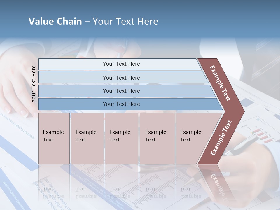 Funds Corporate Diagram PowerPoint Template