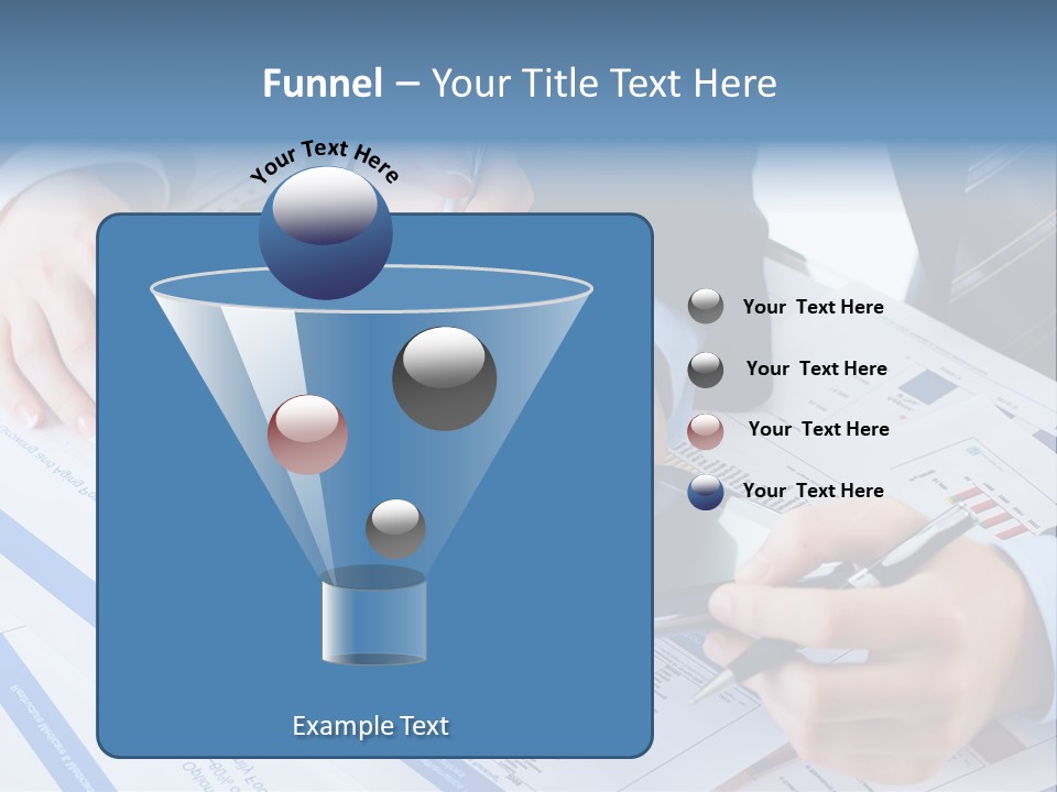 Funds Corporate Diagram PowerPoint Template