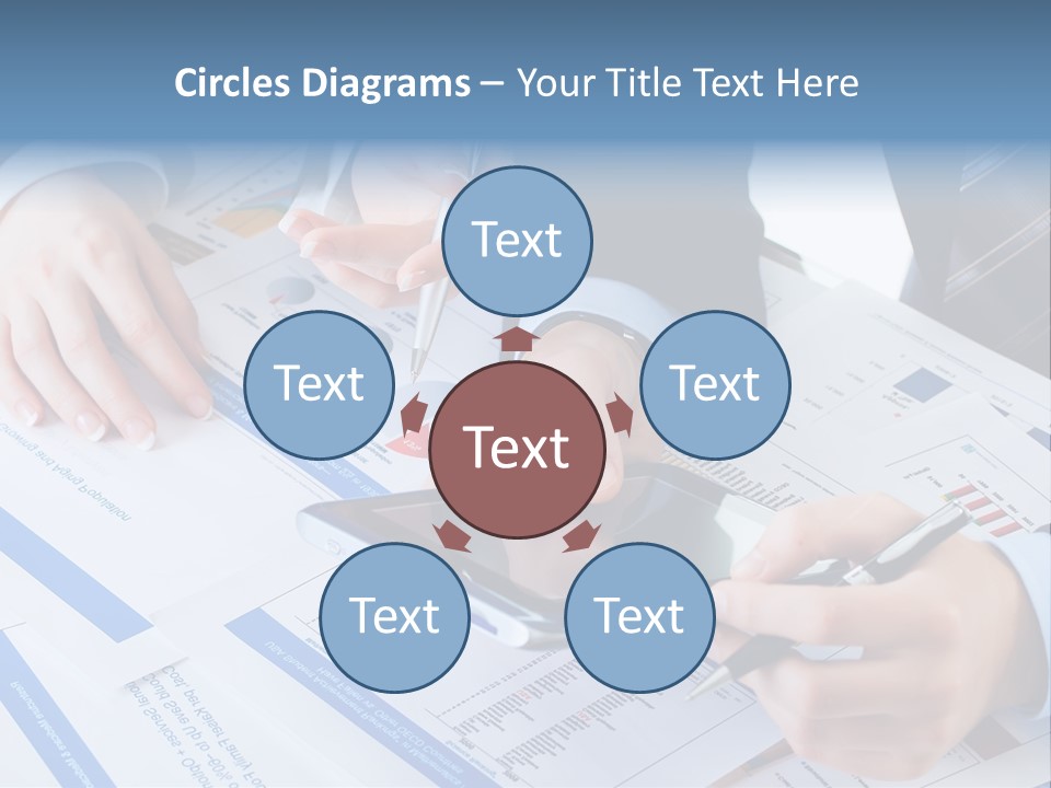 Funds Corporate Diagram PowerPoint Template