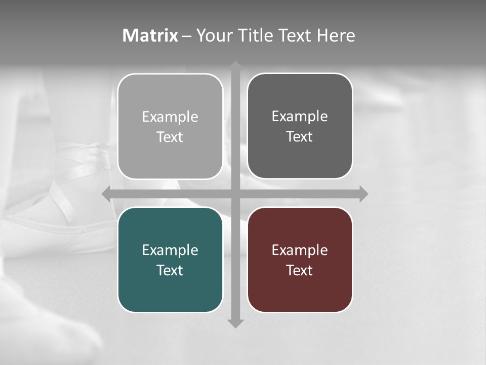 Ballet Human Practice PowerPoint Template