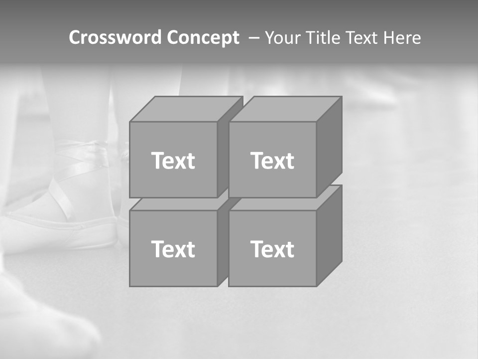 Ballet Human Practice PowerPoint Template