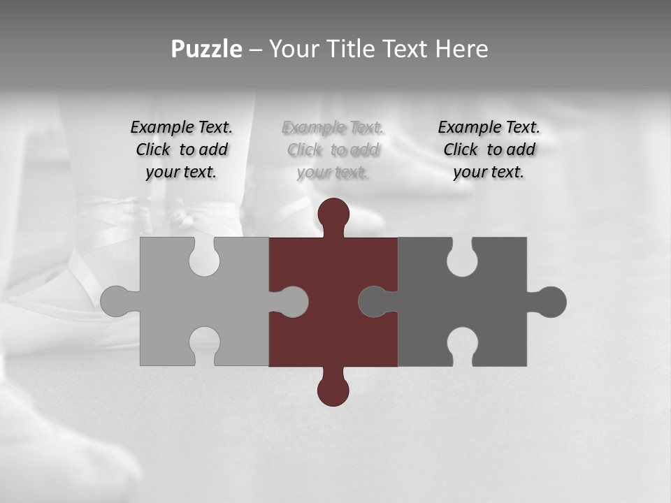 Ballet Human Practice PowerPoint Template